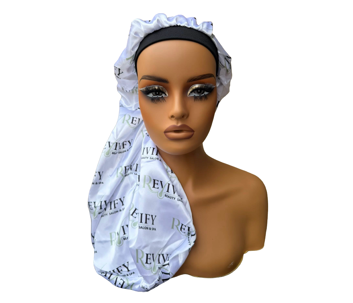 Long Satin Bonnet